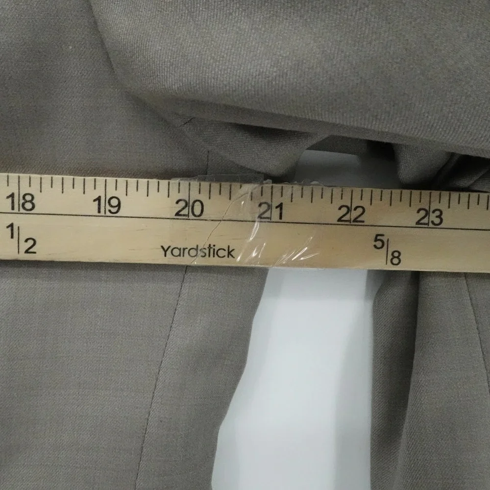 Ermenegildo Zegna Blazer Mens 40R Tan Wool Silk Sport Coat Formal Business Italy